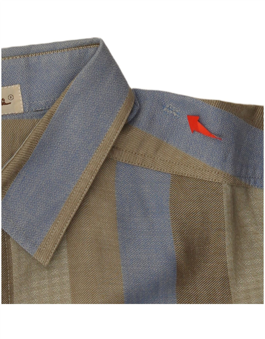 Cămașă Bărbați VINTAGE Mărimea 40 Mediu Kaki Dung