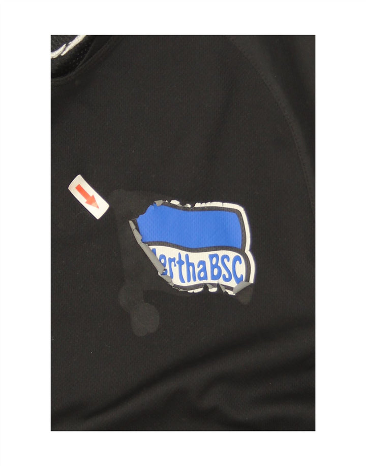 Tricou grafic Nike Dri Fit pentru bărbați Top Mediu Negru Poliester Bloc de culoare