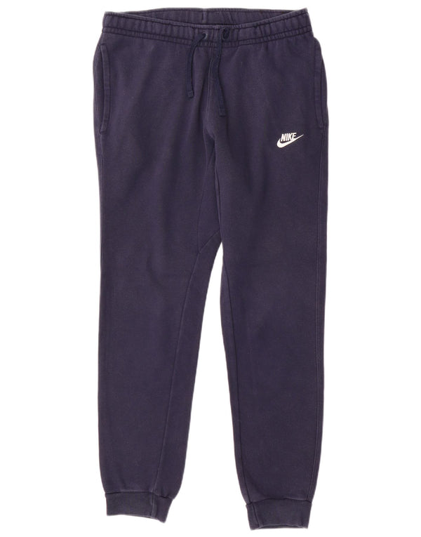 Pantaloni de trening Nike pentru bărbați Pantaloni de jogging mici Bumbac bleumarin