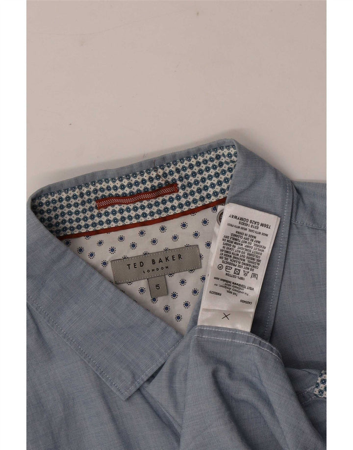 Cămașă pentru bărbați Ted Baker Mărimea 5 XL Bumbac albastru