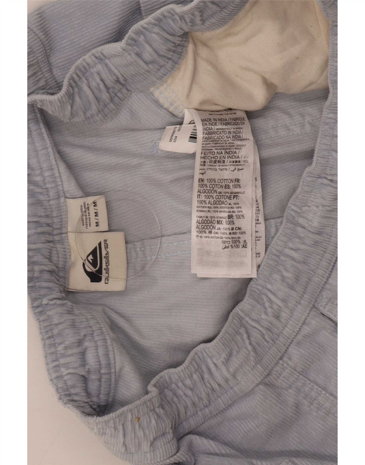 Pantaloni scurți din velur Quiksilver pentru bărbați, mediu W32, bumbac albastru