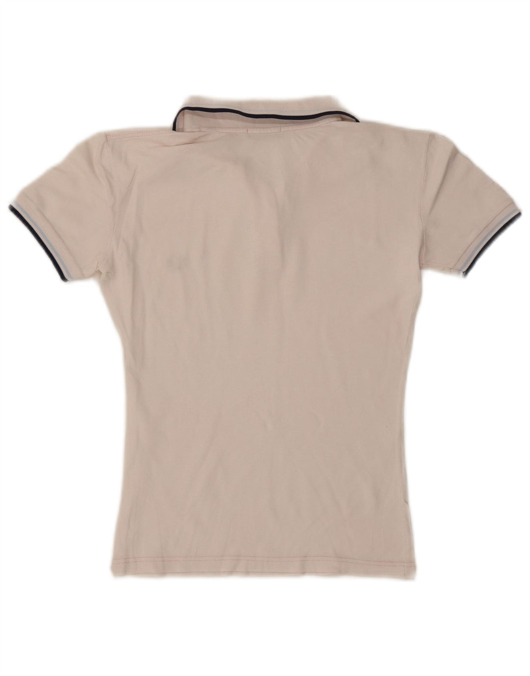 Tricou polo Fred Perry pentru femei UK 14 mare cu dungi albe