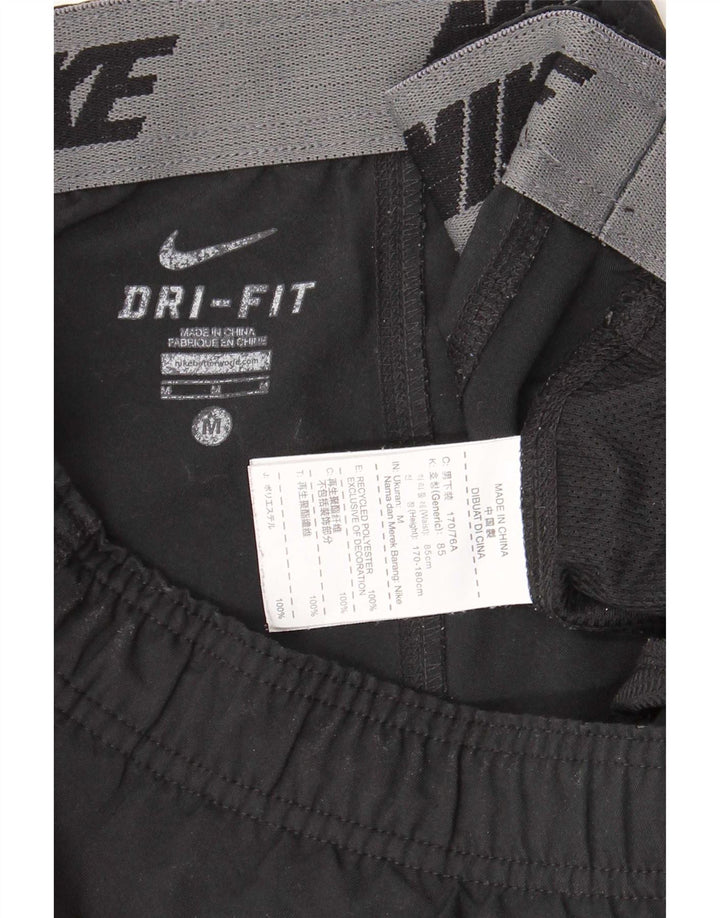 Pantaloni de trening Nike pentru bărbați, poliester mediu negru