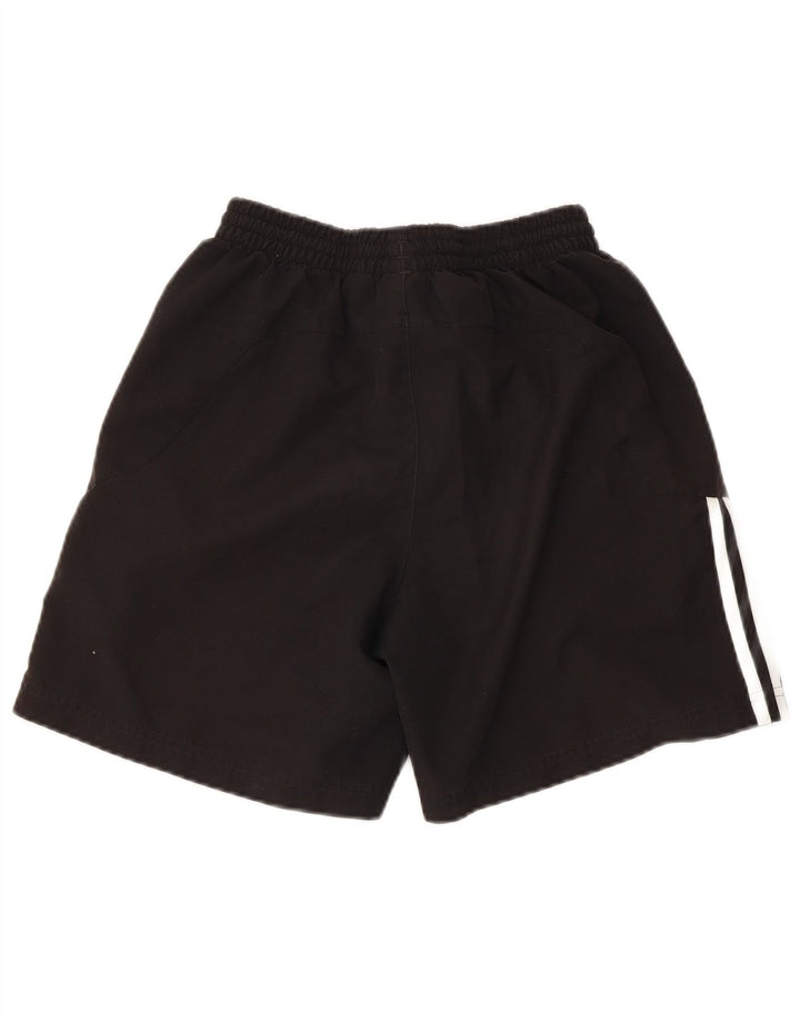 Pantaloni scurți sport Adidas pentru femei UK 12 Medium Black Colorblock Poliester