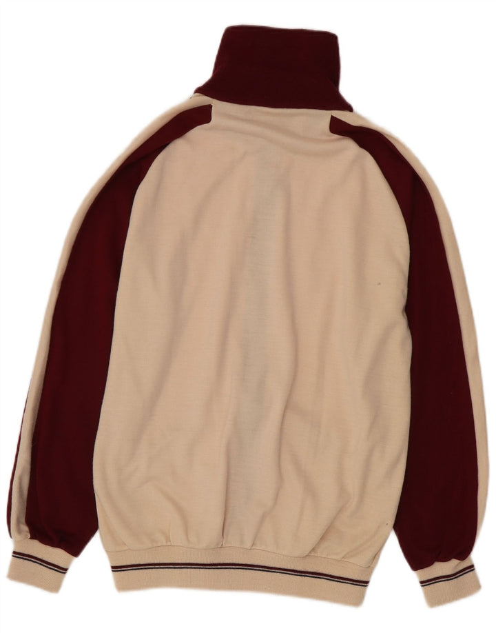 Trening pentru femei Vintage EU 40 Medium Burgundy Colorblock Retro