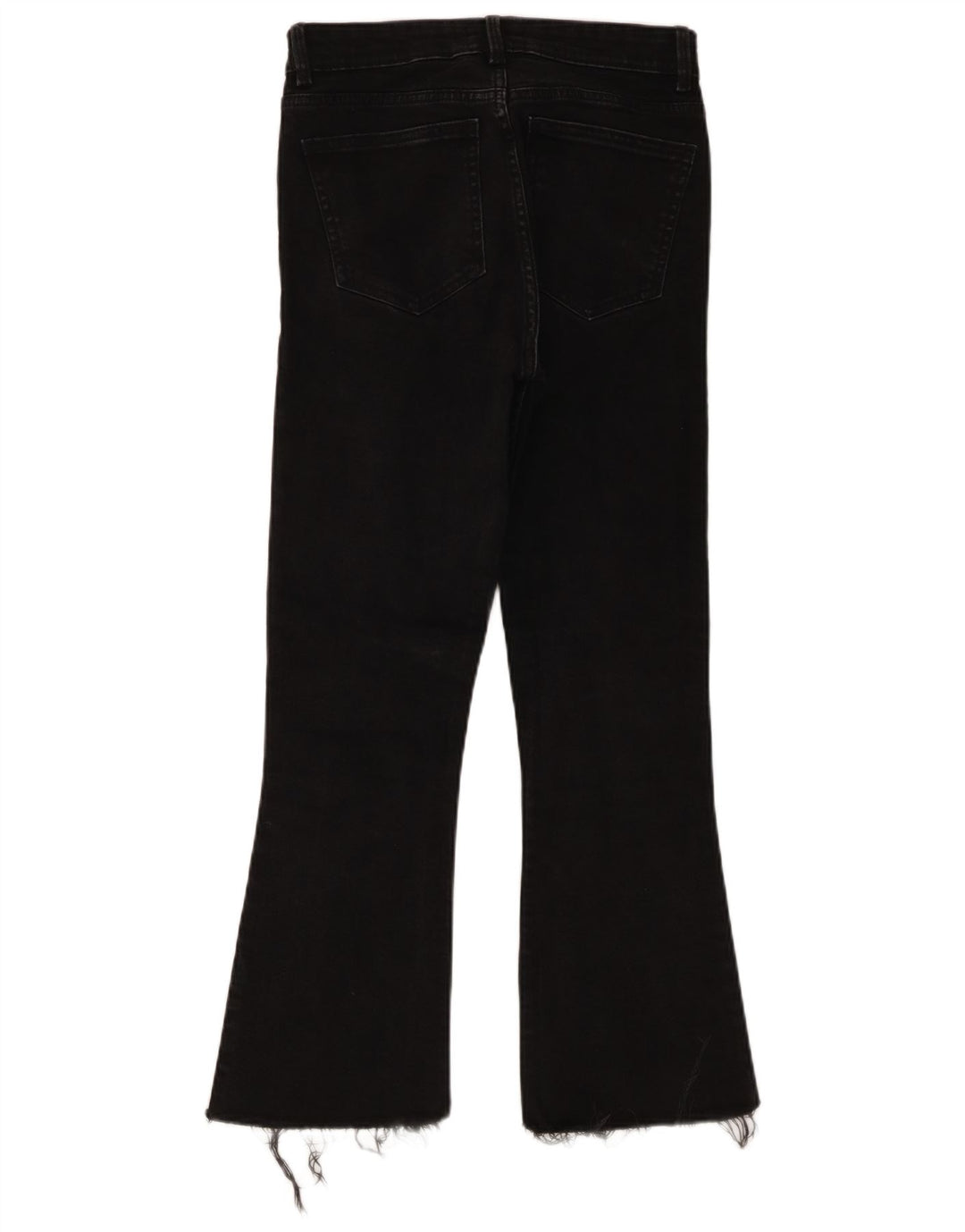 Blugi Zara Femei Bootcut EU 38 Mici W28 L27 Negri