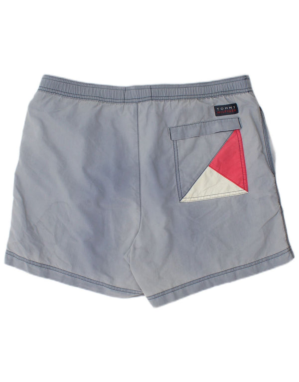 Pantaloni scurți de baie pentru bărbați Tommy Hilfiger, slim fit, XL, bleumarin, color block