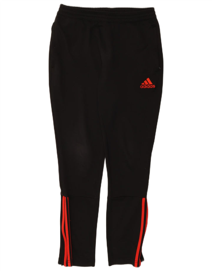 Pantaloni de trening ADIDAS pentru bărbați, poliester mediu negru