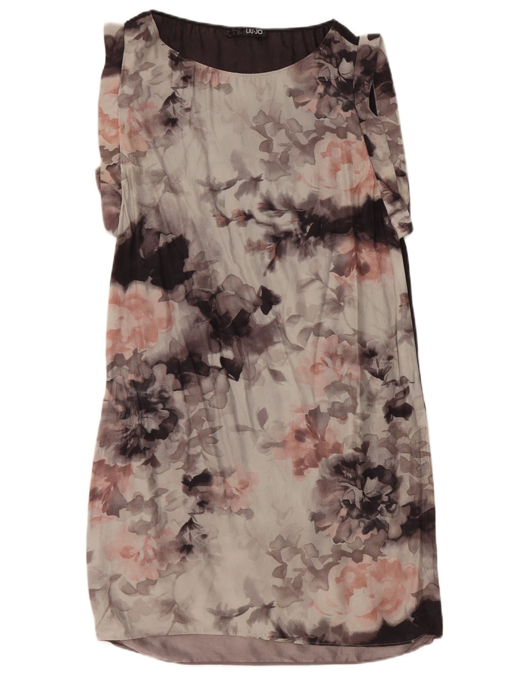 Rochie fără mâneci pentru femei Liu Jo IT 42 Medium Gri Floral