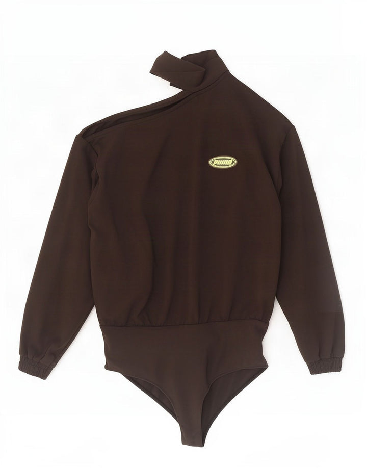 Body cu un umăr Puma pentru femei UK 10 Poliester negru mic