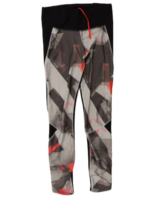 Leggings pentru femei UNDER ARMOUR Heat Gear UK 12 Medium Black Geometric