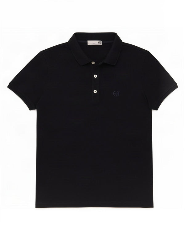 Tricou polo Sergio Tacchini pentru femei UK 14 Medium Bleumarin