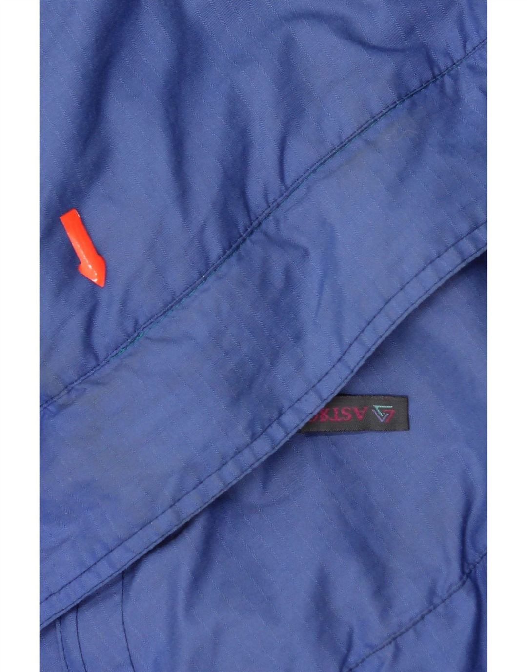 Jachetă de schi vintage pentru bărbați, cu pulover, UK 42 XL, albastru, poliamidă