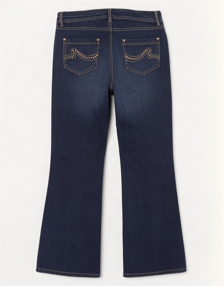 Blugi Bootcut pentru femei Marks & Spencer UK 16 Large W36 L30 Bleumarin