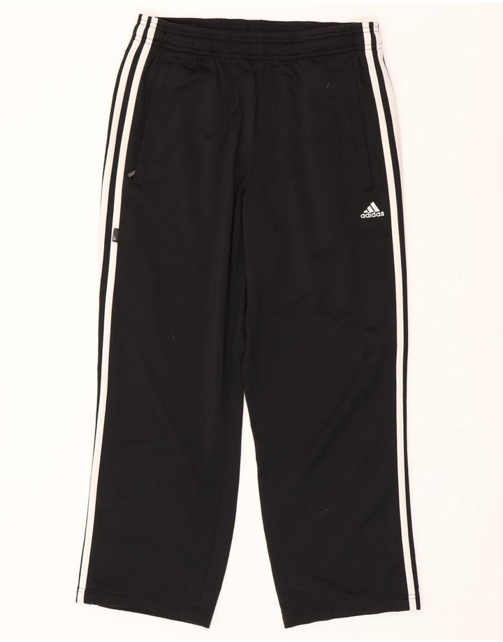 Pantaloni de trening Adidas pentru bărbați, poliester negru mic