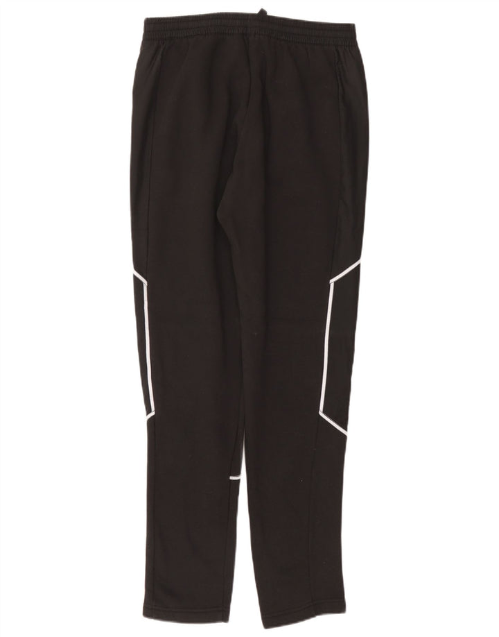 Pantaloni de trening Adidas pentru bărbați, bumbac mediu negru