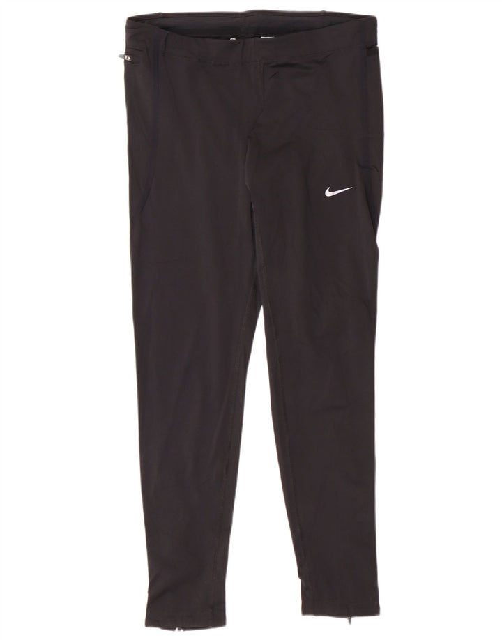Leggings Nike Dri Fit pentru femei UK 12 Poliester mediu negru