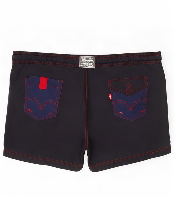 Pantaloni scurți de înot Levi's pentru bărbați, mari, gri, poliester