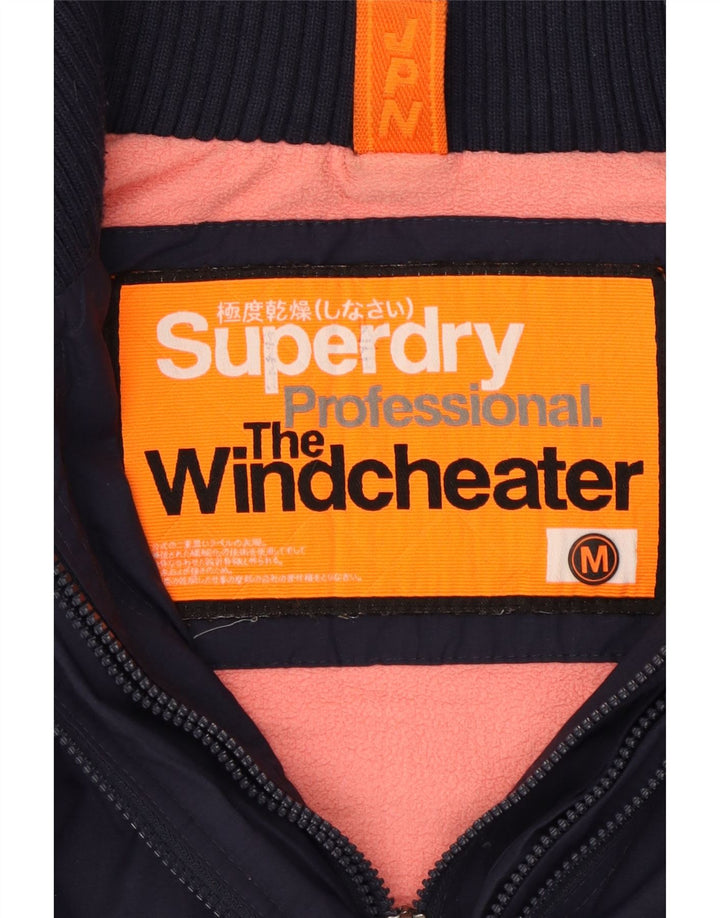 Jachetă Windbreaker pentru femei Superdry The Windcheater UK 14 Medium Bleumarin