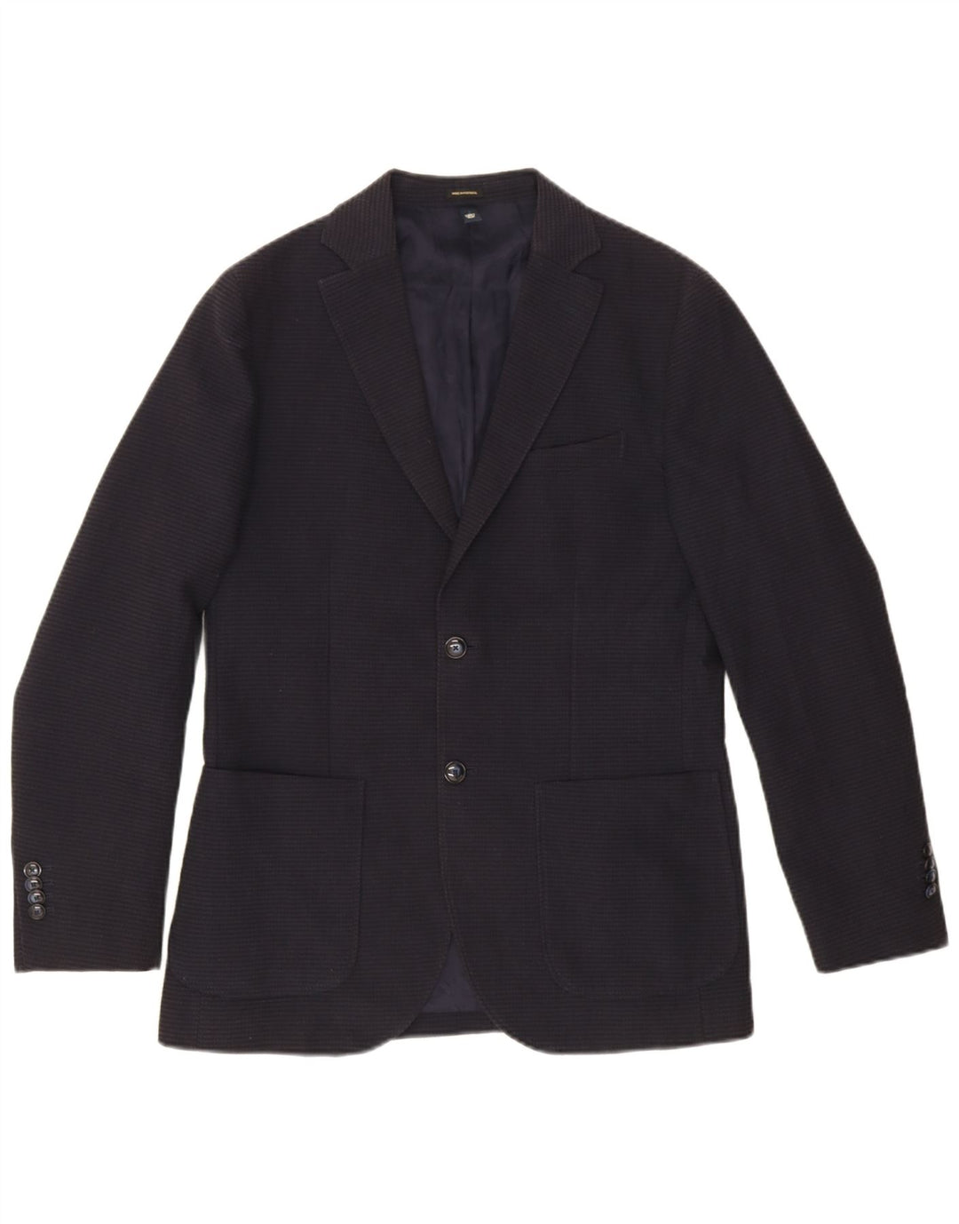 Massimo Dutti Jachetă pentru bărbați cu 2 nasturi EU 48 Mediu Acetat bleumarin