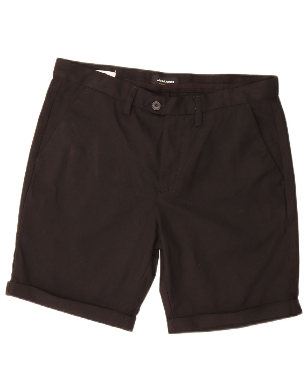 JACK & JONES Pantaloni scurți chino pentru bărbați Medium W30 Poliester negru