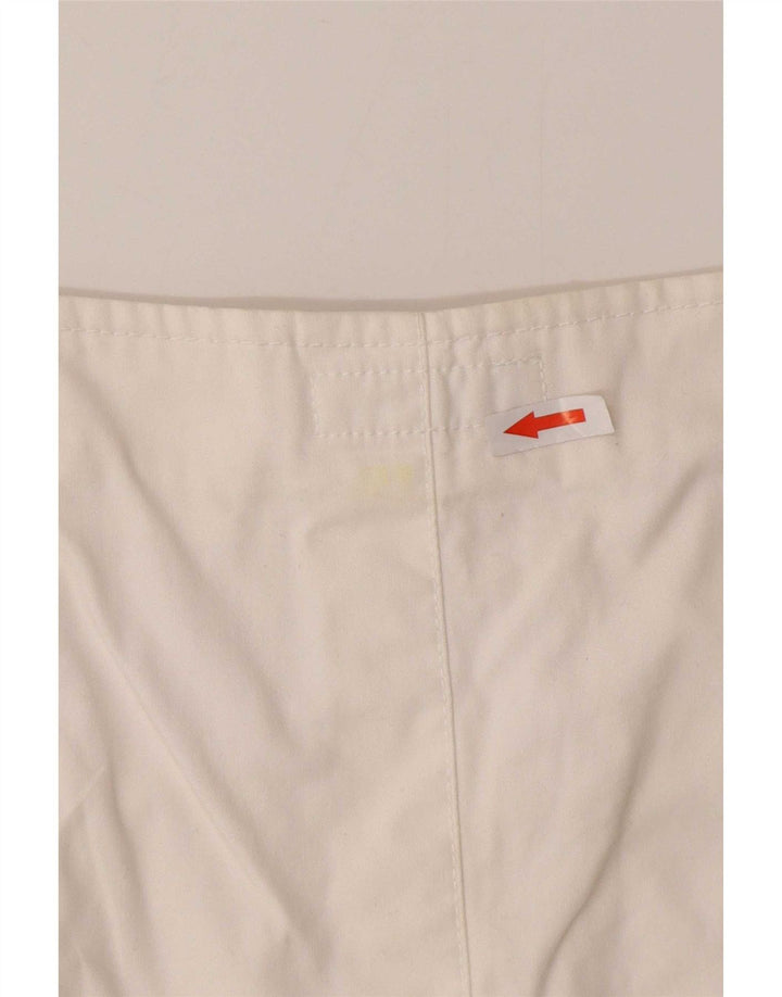 Fusta mini pentru femei Tommy Hilfiger, mare W32, bumbac alb