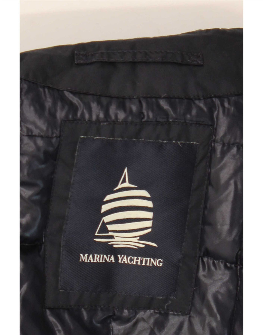Jachetă căptușită cu glugă pentru bărbați Marina Yachting IT 50 mare poliester bleumarin