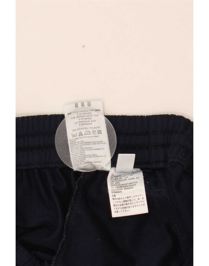 Pantaloni de trening Adidas pentru băieți 15-16 ani poliester bleumarin