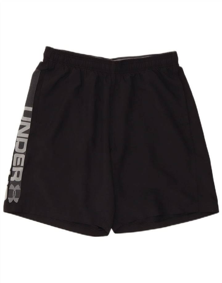 UNDER ARMOUR Pantaloni scurți sport pentru bărbați Heat Gear Graphic, mari, negru, poliester