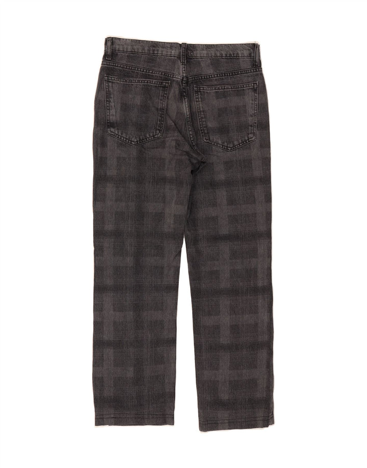 ZARA Womens Straight Jeans EU 38 Medium W30 L28 Grey Check Vintage Zara and Second-Hand Zara from Messina Hembry 