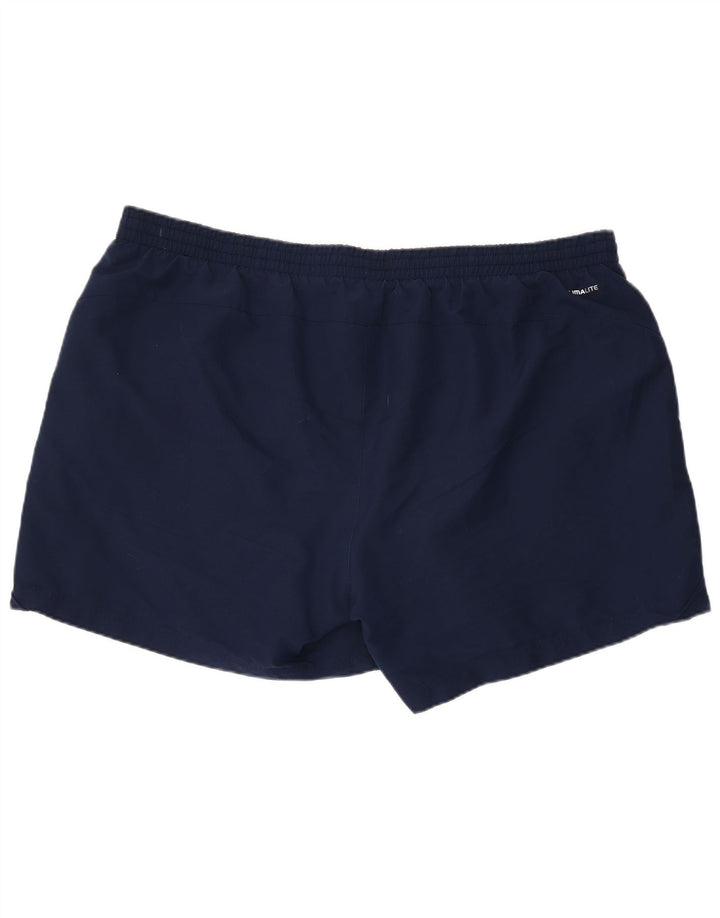 ADIDAS Mens Climalite Sport Shorts 2XL  Navy Blue Polyester