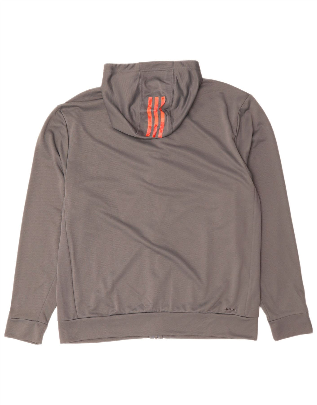 Pulover Adidas Aeroready Zip pentru bărbați, poliester, gri mediu