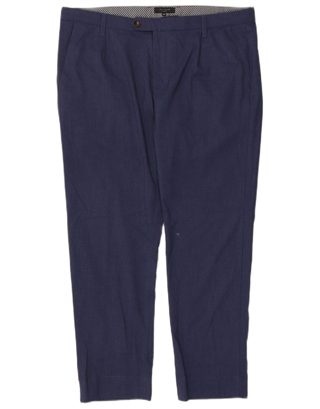 Ted Baker Pantaloni slim pentru bărbați L36 L28 Poliester bleumarin