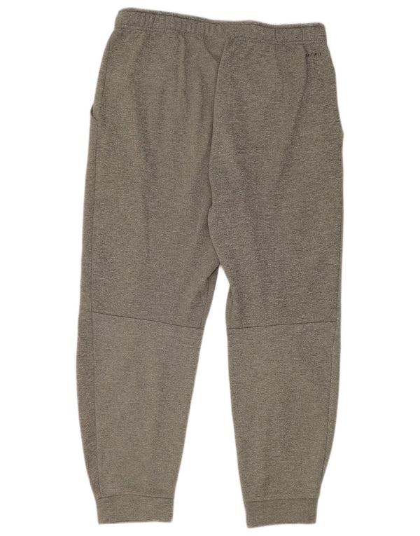 Pantaloni de trening Nike Dri Fit pentru bărbați Joggeri mari, gri, poliester