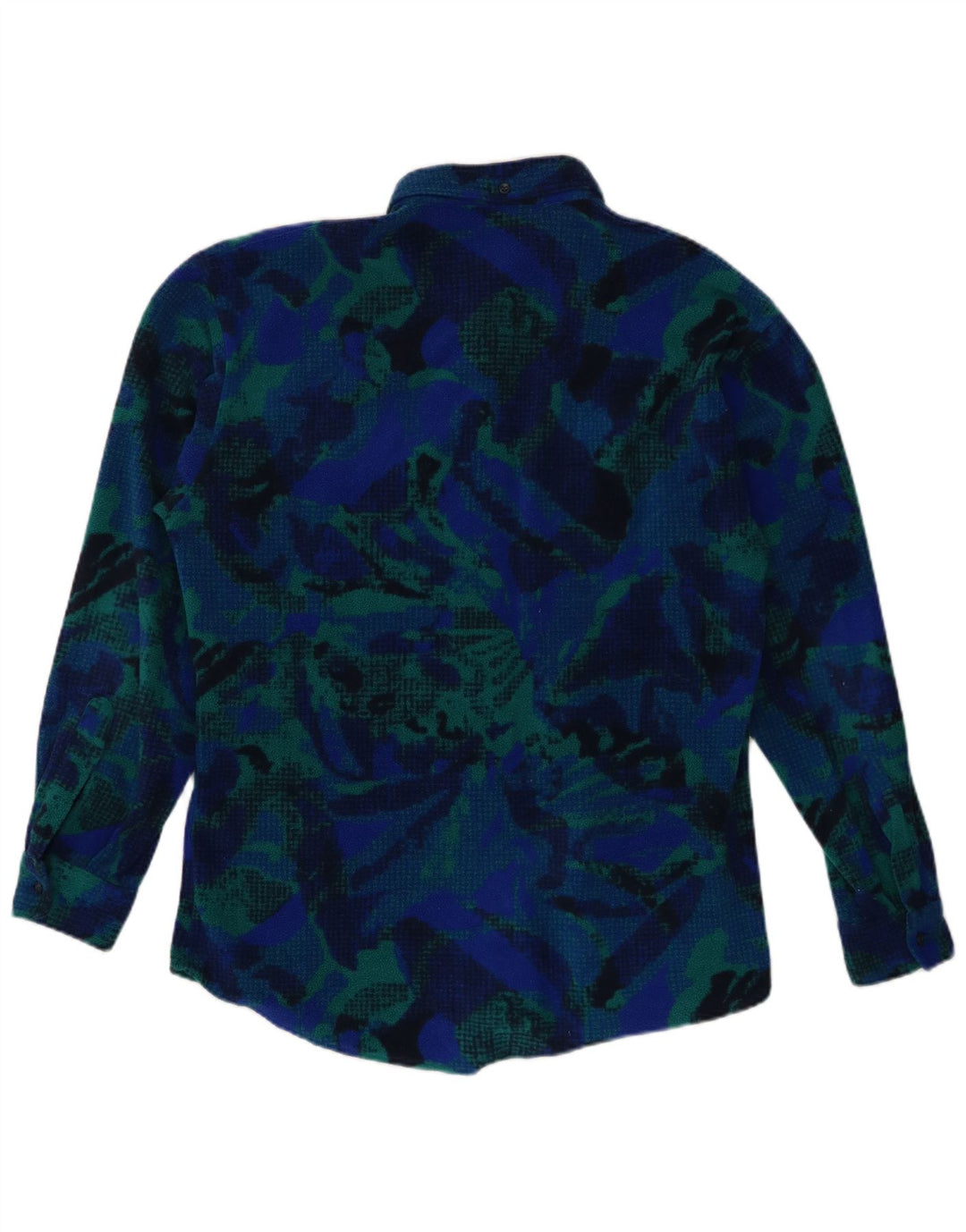 Cămașă Fila Bărbați Abstract Pattern Fleece IT 46 Small Blue