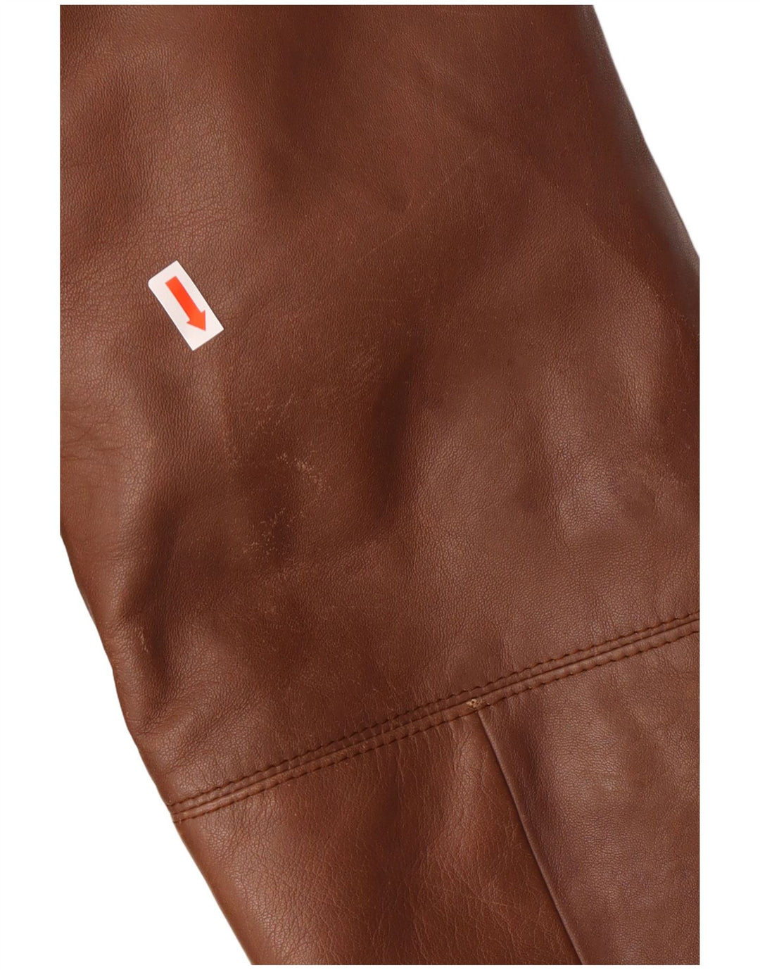 Geacă de piele vintage pentru femei IT 50 XL maro