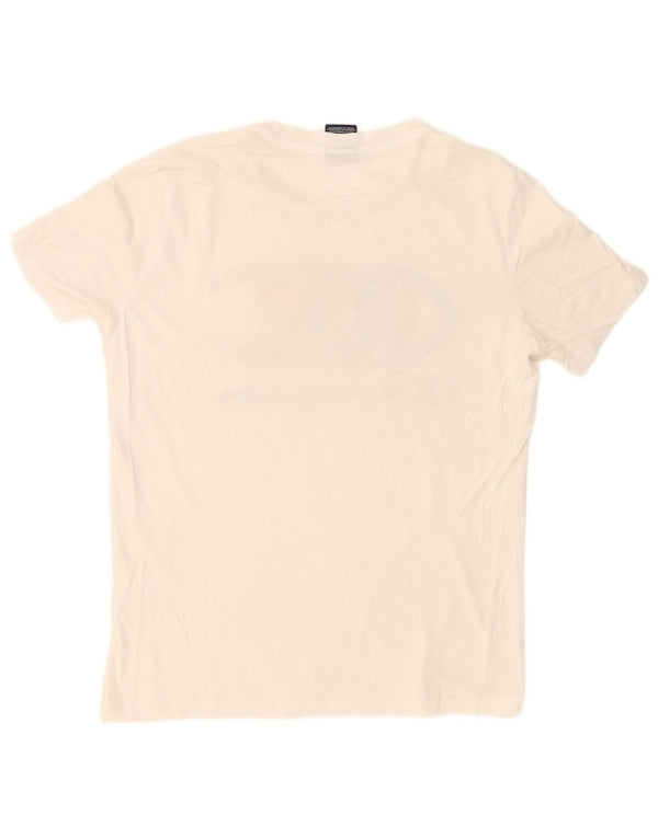 Tricou grafic Champion pentru bărbați Top mic alb