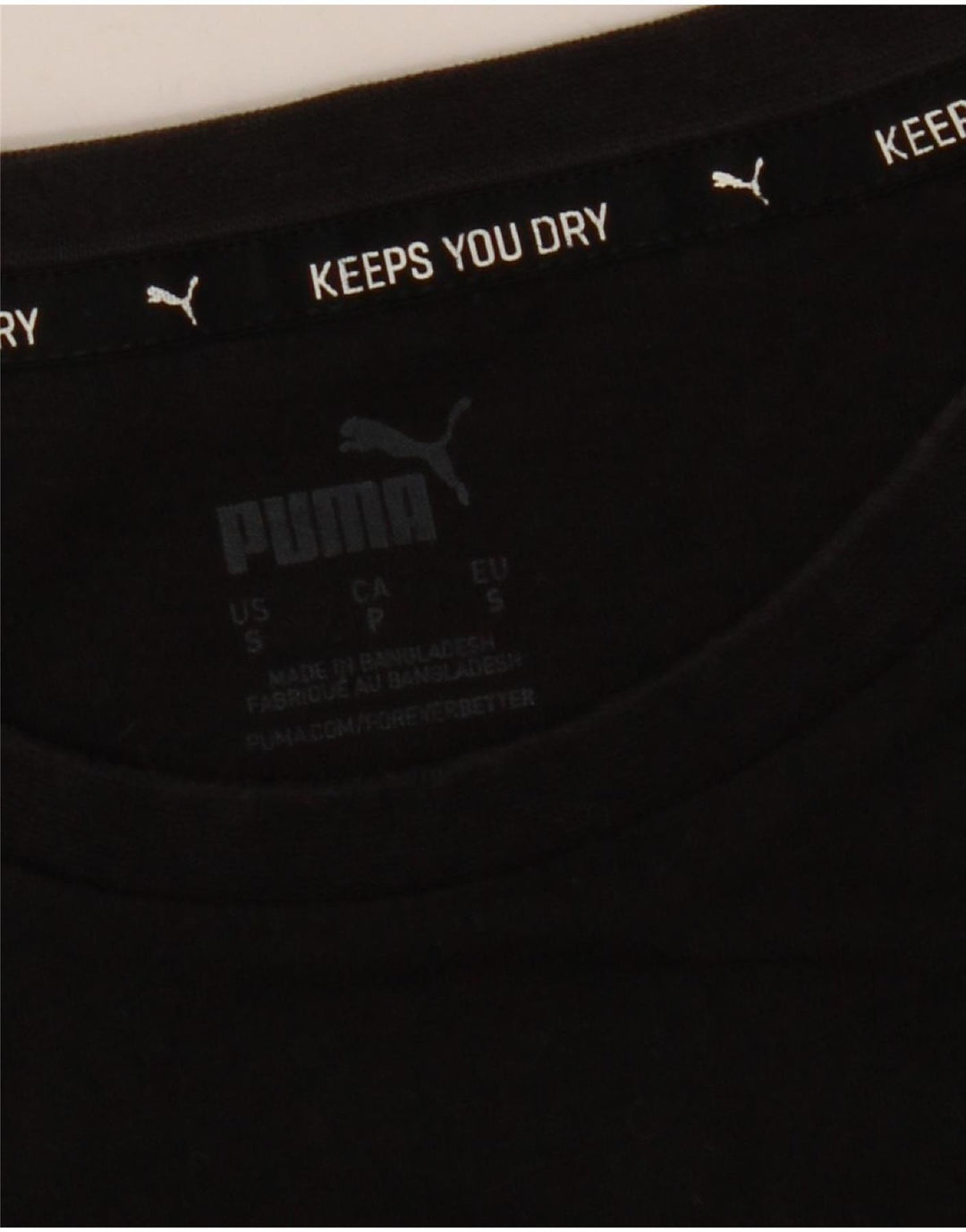 Tricou grafic Puma pentru bărbați Top mic negru