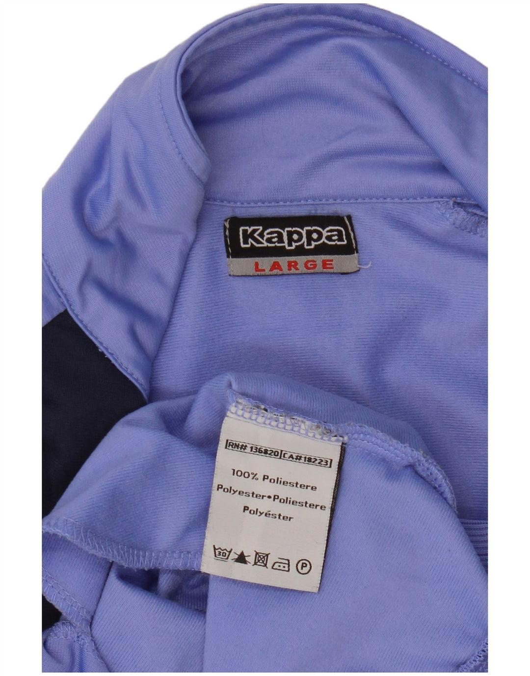 Jachetă de trening Kappa pentru femei UK 14 mare, mov, poliester color bloc