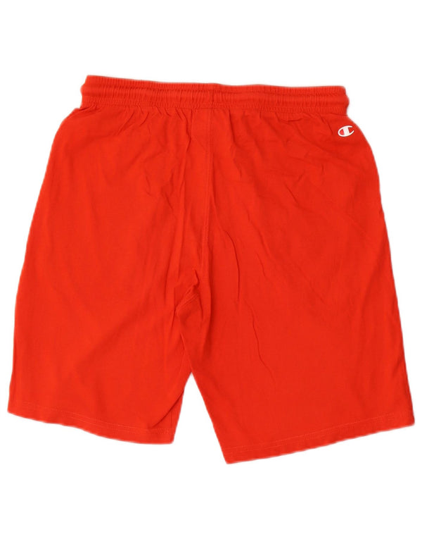 Pantaloni scurți sport grafic pentru băieți Champion 13-14 ani XL bumbac roșu