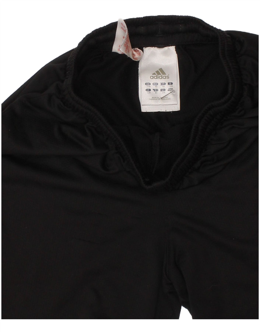 Pantaloni scurți sport pentru băieți Adidas 7-8 ani poliester negru