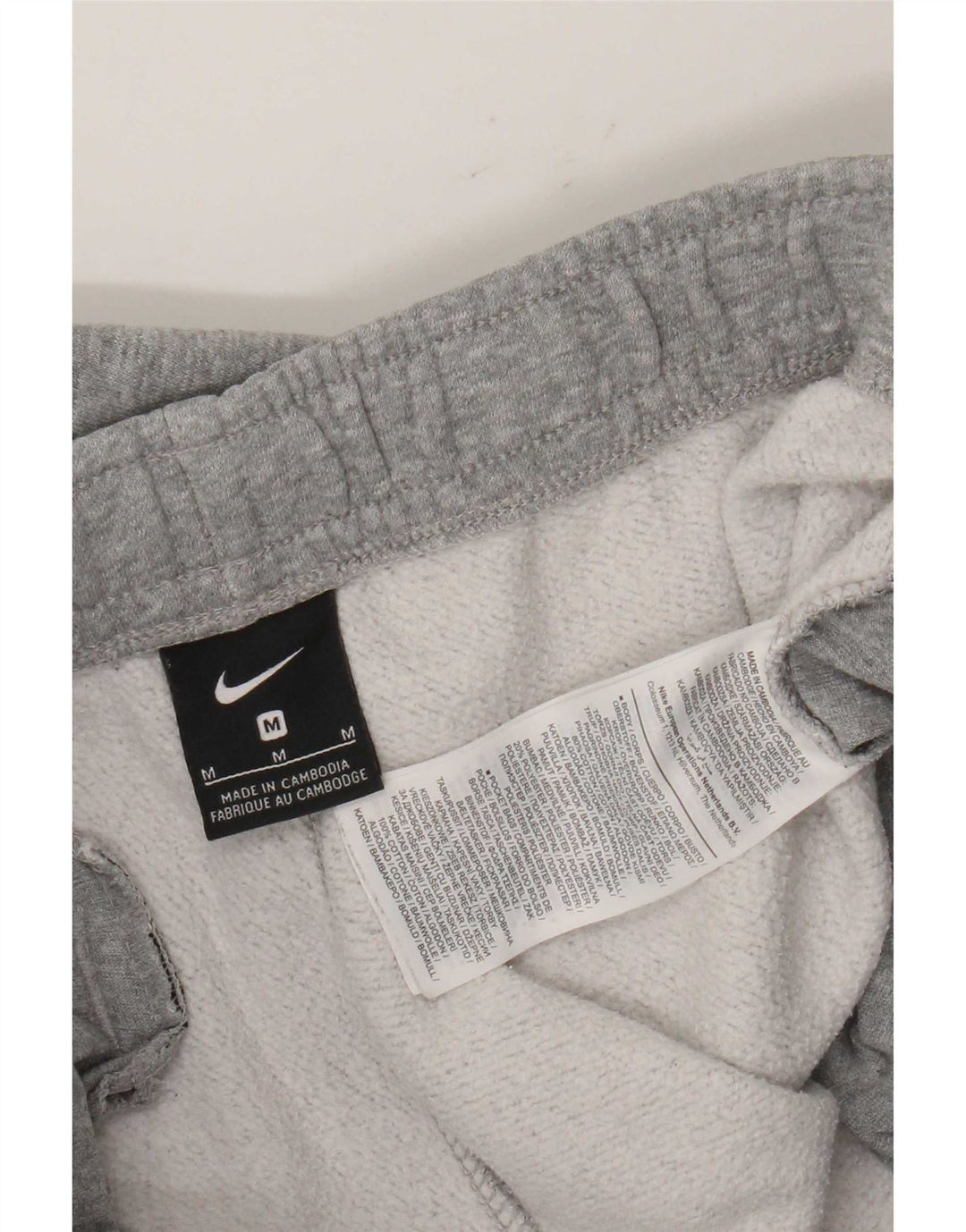 Pantaloni de trening Nike pentru bărbați Joggeri din bumbac gri mediu