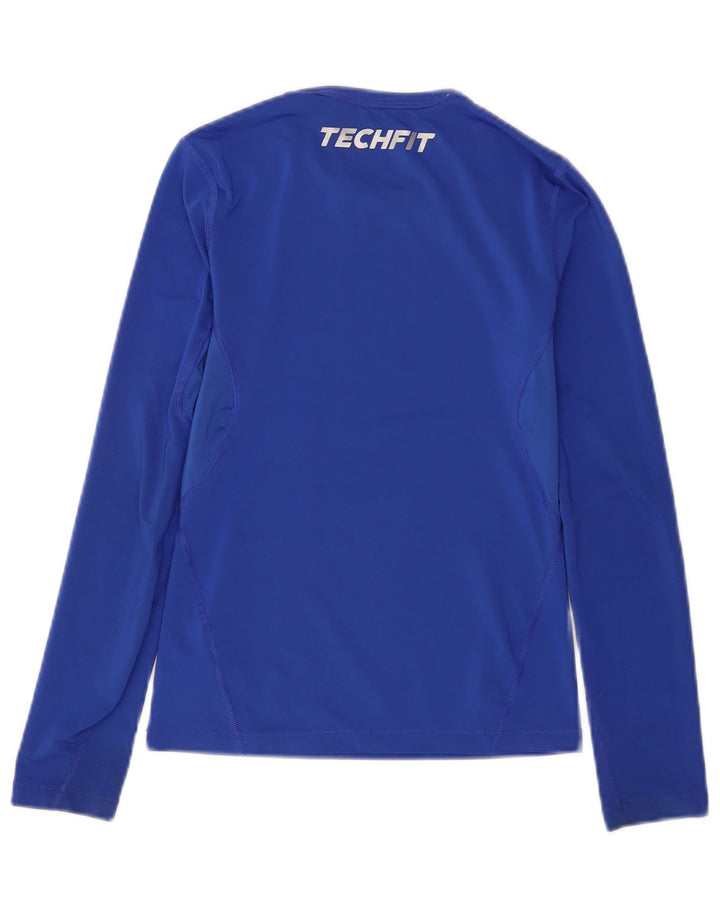 Adidas baieti Climalite Top cu maneca lunga 11-12 ani poliester albastru