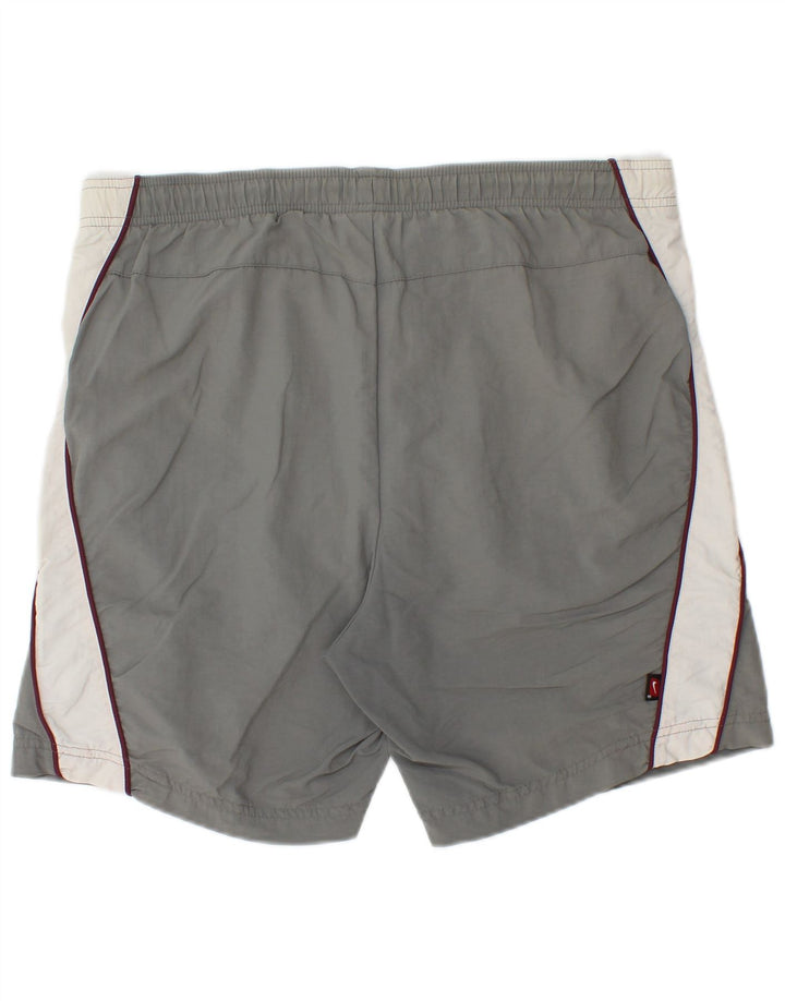 Pantaloni scurți sport Nike pentru bărbați Marea Britanie 39/41 Gri mediu Nailon color bloc