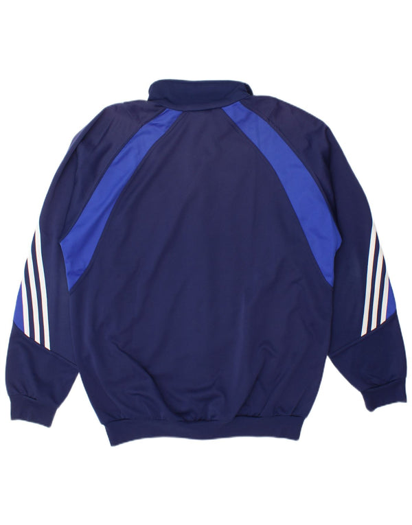 Adidas Mens Climalite Trening Top Jacket UK 40/42 Medium Bleumarin Blue