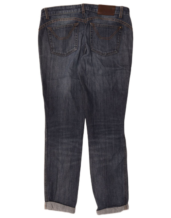 Blugi subțiri pentru femei Jeckerson W28 L27 Bumbac albastru