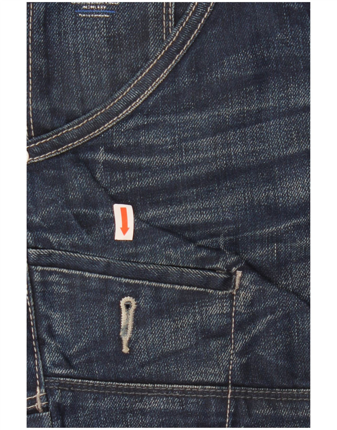 Pantaloni scurți din denim cargo Jack & Jones pentru bărbați, mediu W32, bumbac bleumarin