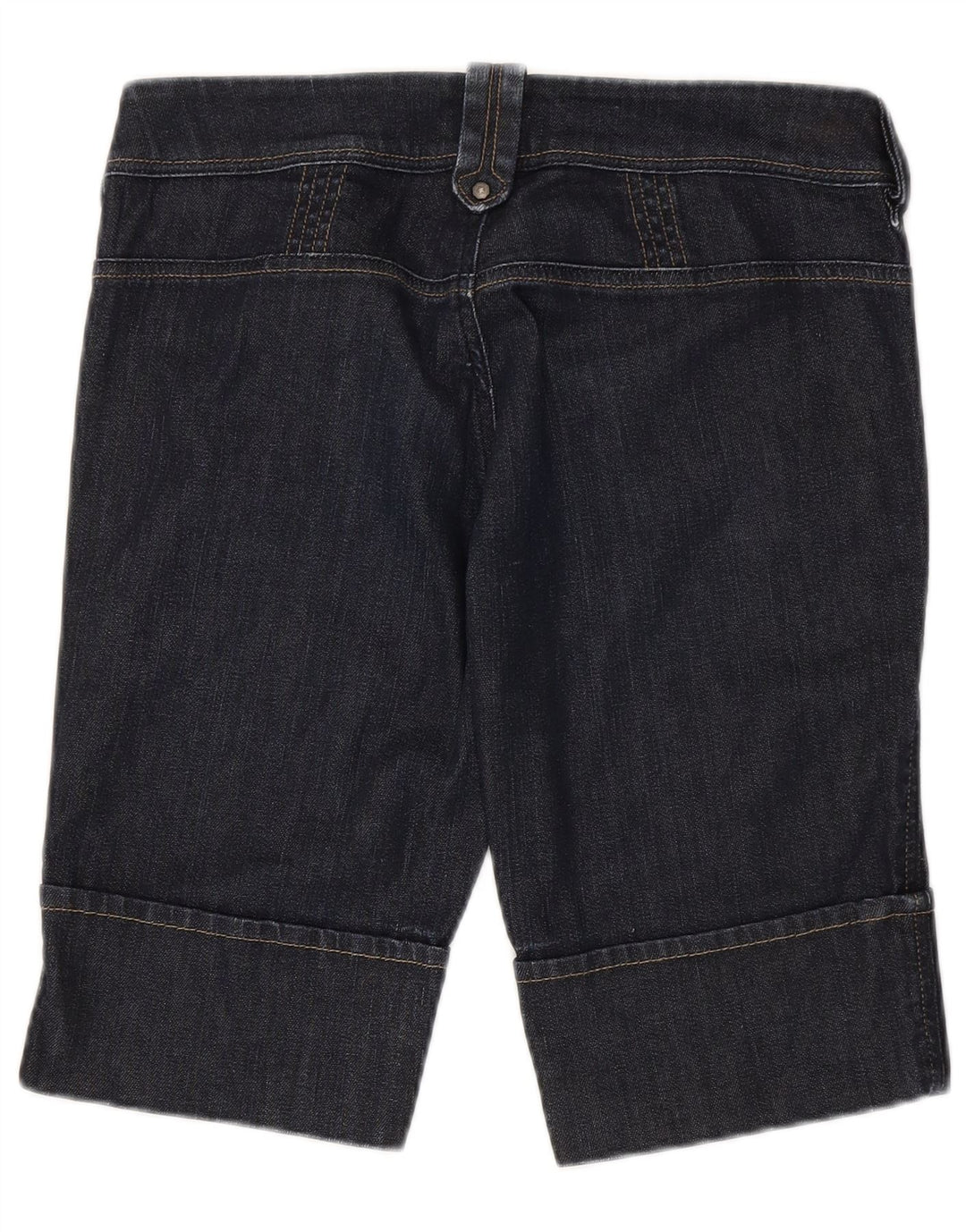 Pantaloni scurți din denim bermude Diesel pentru femei W29, bumbac bleumarin mediu