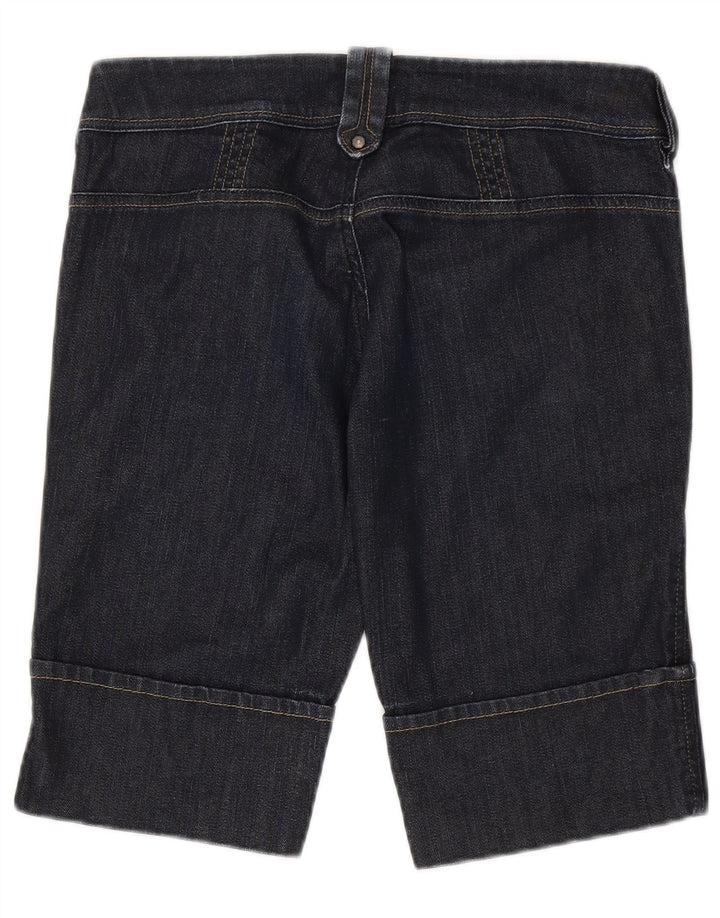 Pantaloni scurți din denim bermude Diesel pentru femei W29, bumbac bleumarin mediu