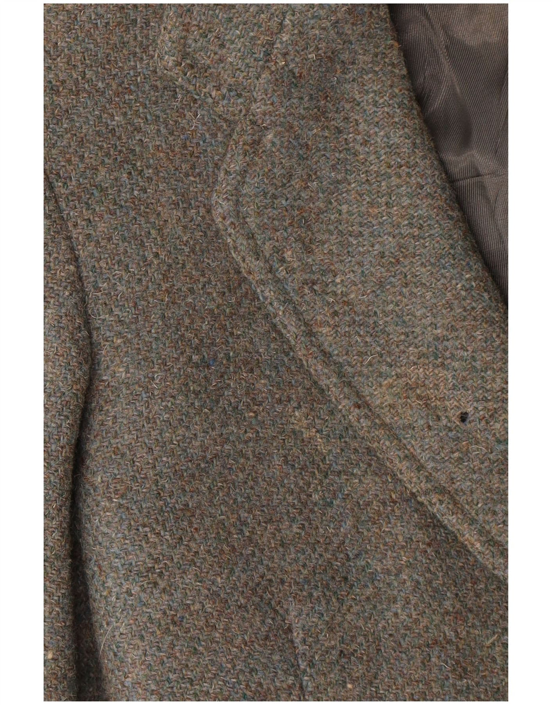 Jachetă pentru bărbați Harris Tweed cu 2 nasturi, UK 36, lână gri mică